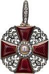 Знак ордена Святой Анны 1-й степени